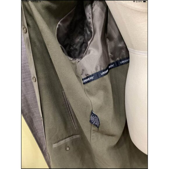 Mens London Fog Coat - Picture 8 of 9